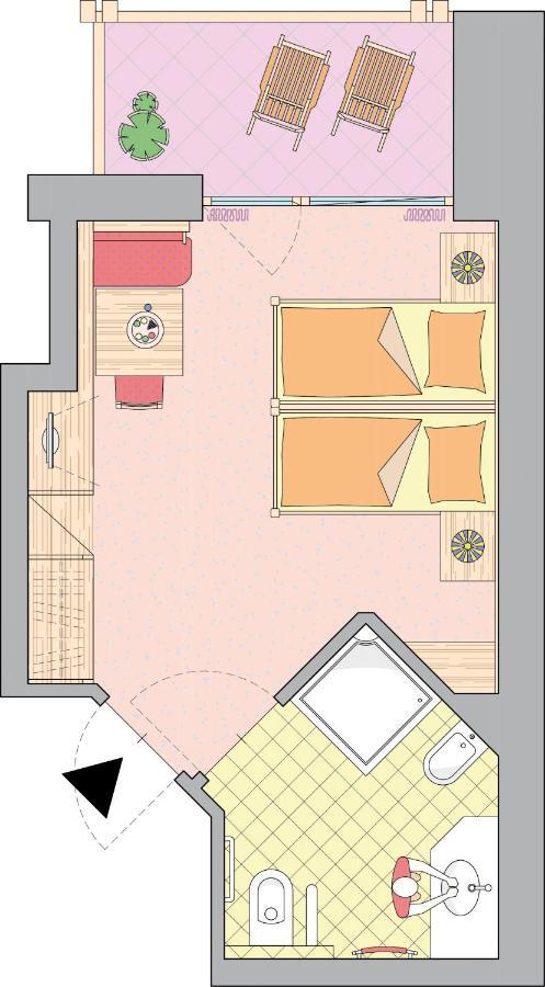 Aktiv & Wellnesshotel Zentral Prato allo Stelvio Bilik gambar